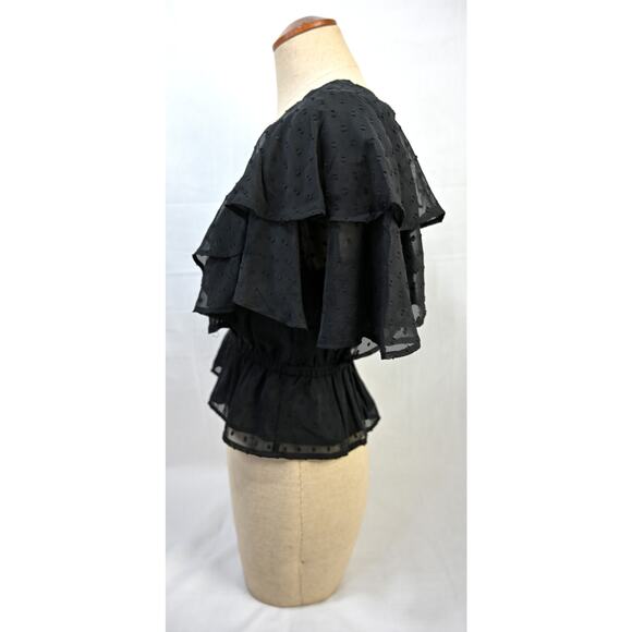 Lot of 2 EXPRESS Black Tops XS NWT - Picture 3 of 7